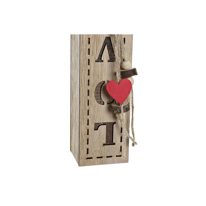 DKD Home Decor Décoration lumineuse Noël Naturel (2 Unités) DKD Home Decor Décoration lumineuse Noël Naturel (2 Unités)