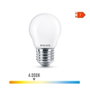Philips E27 4,3W Ampoule LED Sphérique 470lm 4000K Blanc Neutre Ø4.5x7.8cm 15000h 360° Non Dimmable