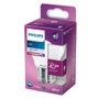 Philips E27 4,3W Ampoule LED Sphérique 470lm 4000K Blanc Neutre Ø4.5x7.8cm 15000h 360° Non Dimmable