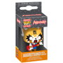 FUNKO Pocket POP Aggretsuko - Aggretsuko with Guitar Porte-clés