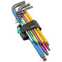 Wera 950 SPKL/9 SM N Multicolor Hex-Plus Jeu de clés hexagonales