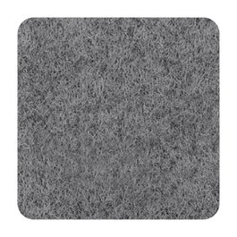 HERRAJES ALK Feutre Adhésif Carré Gris 20 mm (150 pièces)