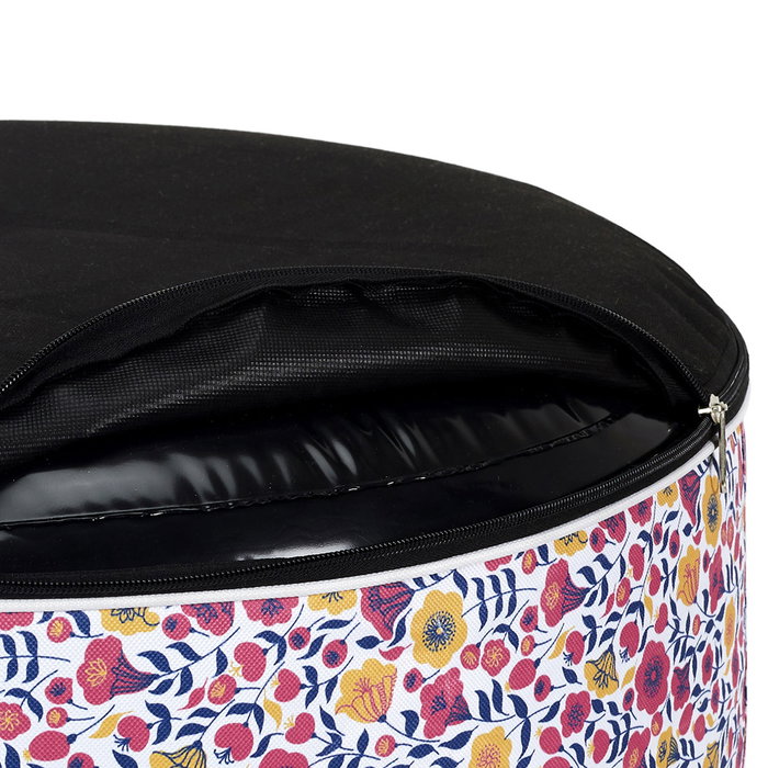 Home Deco Factory Pouf Gonflable Liberty à Motif Floral