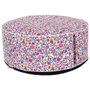 Home Deco Factory Pouf Gonflable Liberty à Motif Floral