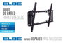 Elbe SP-3270-I Support mural inclinable pour téléviseurs 81-178 cm (32'-70'), charge max 40 kg, inclinaison 10°, compatible VESA jusqu'à 600x400, noir