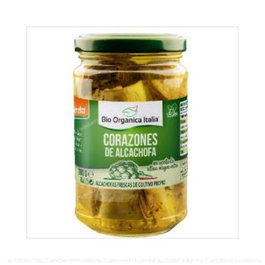 BIO ORGANICA ITALIA Cœurs d'artichauts Demeter 280 g