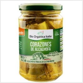BIO ORGANICA ITALIA Cœurs d'artichauts Demeter 280 g