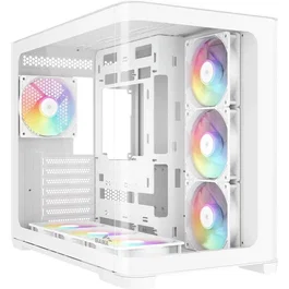 Sama V60 Boîtier PC Cube Blanc ATX