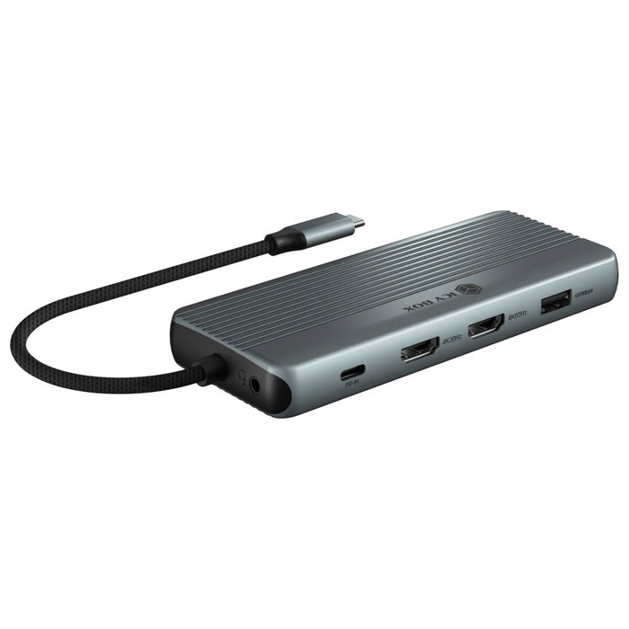Icy ICY BOX IB-DK4062-CPD Multi Dockingstation 12-en-1 Icy ICY BOX IB-DK4062-CPD Multi Dockingstation 12-en-1