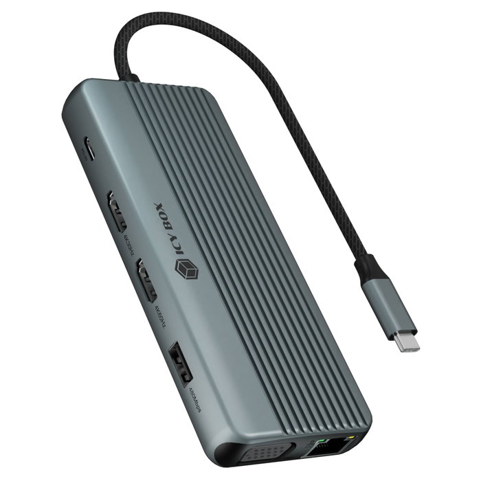 Icy ICY BOX IB-DK4062-CPD Multi Dockingstation 12-en-1 Icy ICY BOX IB-DK4062-CPD Multi Dockingstation 12-en-1