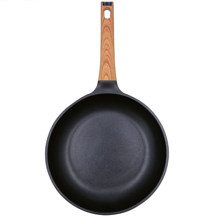 Quid Poêle en Aluminium Fonte Karbon 28 cm Noir Mate Antiadhésif Induction Vitrocerámica