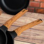 Quid Poêle en Aluminium Fonte Karbon 28 cm Noir Mate Antiadhésif Induction Vitrocerámica