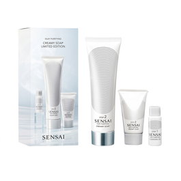Sensai Coffret Savon Crémeux Purifiant Soyeux Étui Limité (3 pièces)