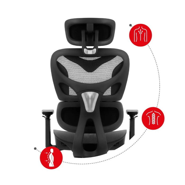 Huzaro Chaise de jeu Combat 8.0 Carbon Noir Huzaro Chaise de jeu Combat 8.0 Carbon Noir