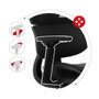 Huzaro Chaise de jeu Combat 8.0 Carbon Noir