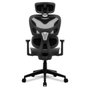 Huzaro Chaise de jeu Combat 8.0 Carbon Noir