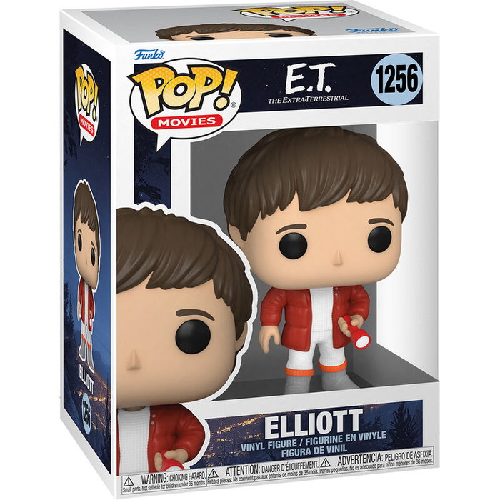 FUNKO Figura POP E.T. l'extra-terrestre 40th Elliott