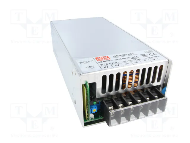 MEAN WELL HRP-600-36 Alimentation à impulsions 630W 36V DC MEAN WELL HRP-600-36 Alimentation à impulsions 630W 36V DC