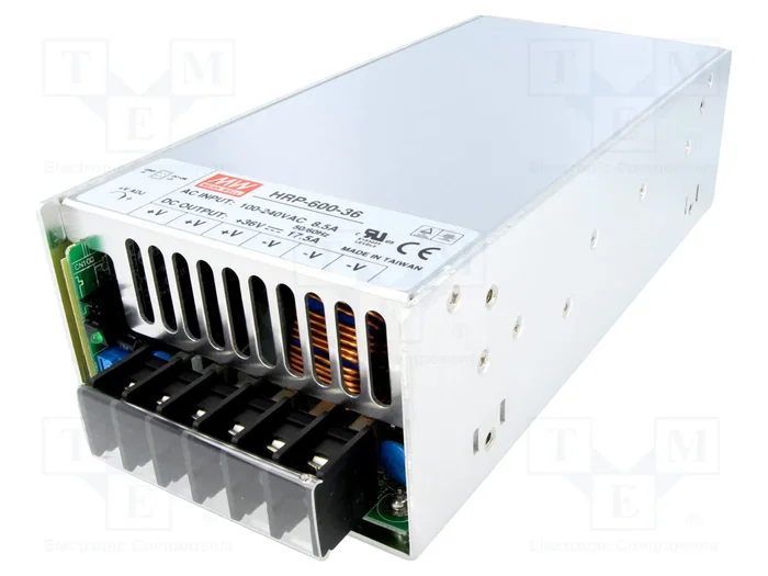 MEAN WELL HRP-600-36 Alimentation à impulsions 630W 36V DC MEAN WELL HRP-600-36 Alimentation à impulsions 630W 36V DC