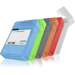 Icy IB-AC602b-6 Lot de 6 boîtiers de protection pour disques durs 3,5 pouces