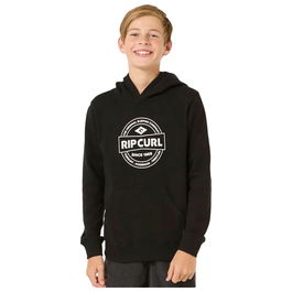 Sweat à capuche enfant Rip Curl Stapler Hood Noir