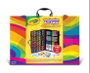 Crayola Mallette artiste arc-enfant Arc-en-ciel 140 pièces 9, plastique, 9,5x4x28 cm
