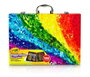 Crayola Mallette artiste arc-enfant Arc-en-ciel 140 pièces 9, plastique, 9,5x4x28 cm