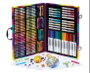 Crayola Mallette artiste arc-enfant Arc-en-ciel 140 pièces 9, plastique, 9,5x4x28 cm