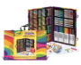 Crayola Mallette artiste arc-enfant Arc-en-ciel 140 pièces 9, plastique, 9,5x4x28 cm