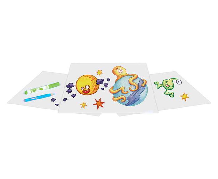 Crayola Mallette artiste arc-enfant Arc-en-ciel 140 pièces 9, plastique, 9,5x4x28 cm