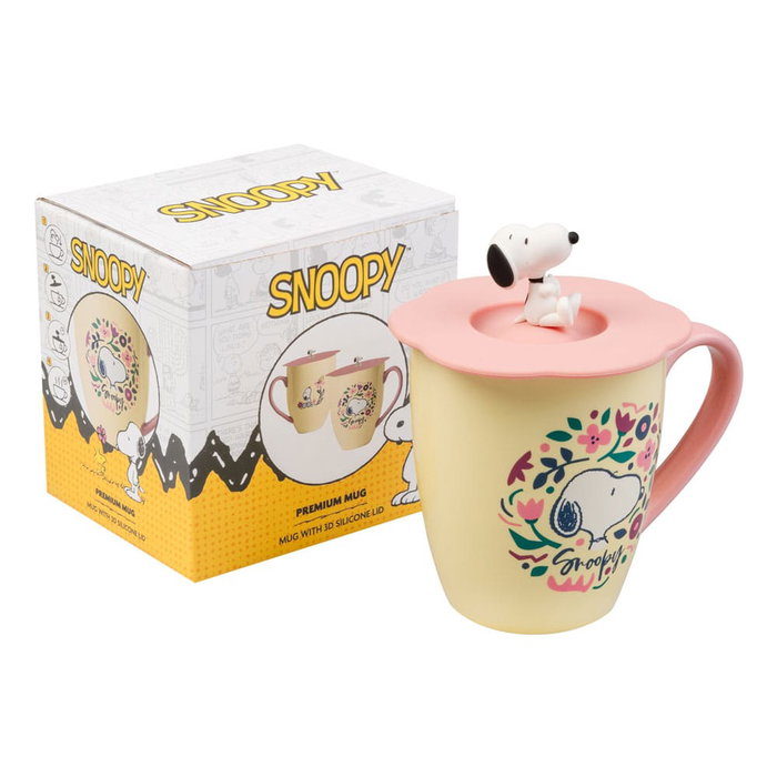 ERIK Mug Premium avec couvercle Snoopy Peanuts 350 ml ERIK Mug Premium avec couvercle Snoopy Peanuts 350 ml