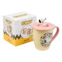 ERIK Mug Premium avec couvercle Snoopy Peanuts 350 ml