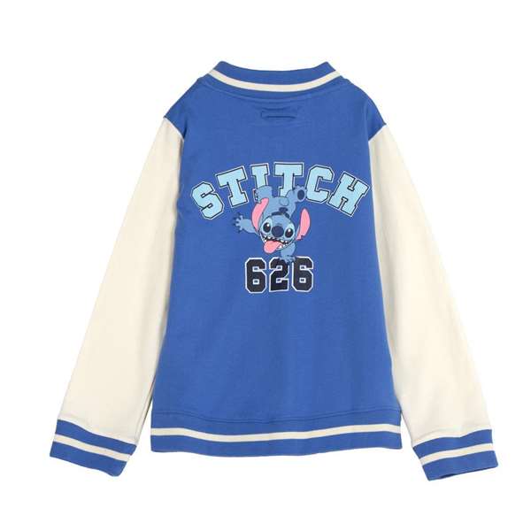 Cerdá Chaqueta - Veste en cotton brossé à coutures baseball pour enfant 6 ans - Couleur Blue Cerdá Chaqueta - Veste en cotton brossé à coutures baseball pour enfant 6 ans - Couleur Blue