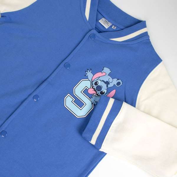 Cerdá Chaqueta - Veste en cotton brossé à coutures baseball pour enfant 6 ans - Couleur Blue Cerdá Chaqueta - Veste en cotton brossé à coutures baseball pour enfant 6 ans - Couleur Blue