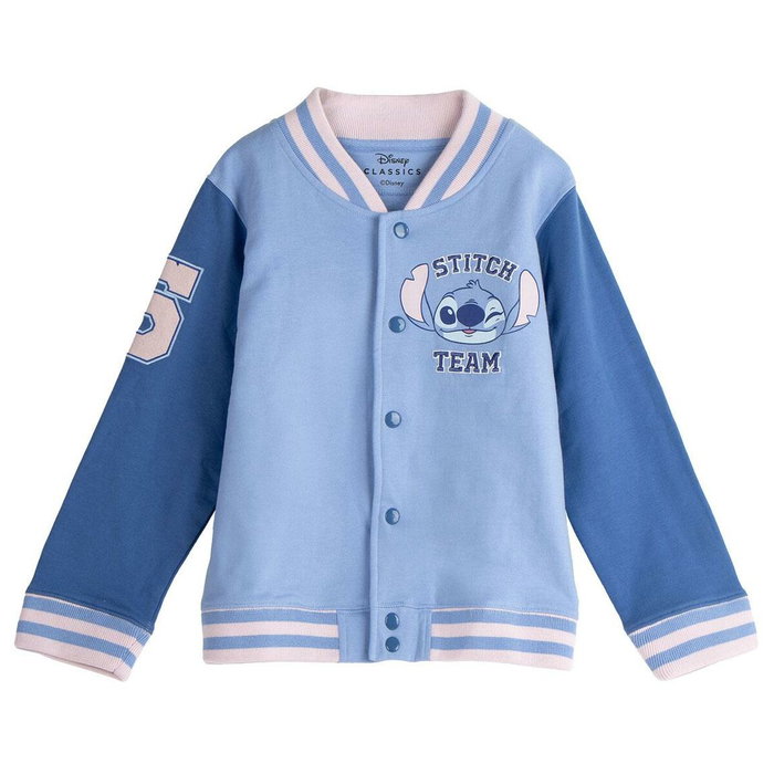 Stitch Veste de Survêtement pour Enfants Bleu, 6 ans