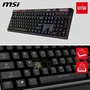 MSI STRIKE PRO Wireless - Clavier gamer sans fil RGB Noir - Kailh Midnight Pro Silent