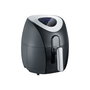 Severin Airfryer (2430) - Friteuse sans huile en acier inoxydable, noir