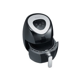 Severin Airfryer (2430) - Friteuse sans huile en acier inoxydable, noir