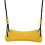 TP TOYS TP CLASSIQUE - Balançoire enfant dès 3 ans en plastique rotomoulé moutarde - Corde nylon - Pour portique H 190-250 cm