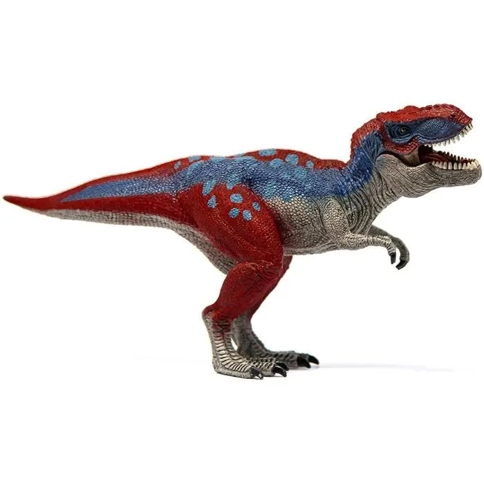 Schleich 72155 Dinosaurs - Figurine Tyrannosaure Rex bleu, Taille 28 cm, Jouet enfant à partir de 3 ans