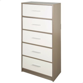 Max Home Commode Blanc Gris Moderne