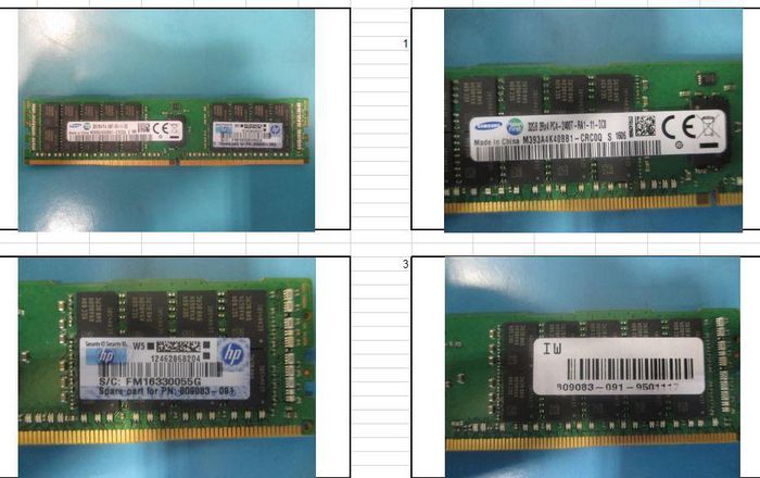 Hewlett Packard Enterprise SmartMemory 32 Go 2400 MHz DDR4 RDIMM PC4-2400T-R