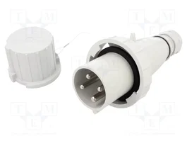 SEZ DK Fiche mâle d'alimentation AC triphasée 63A 400V