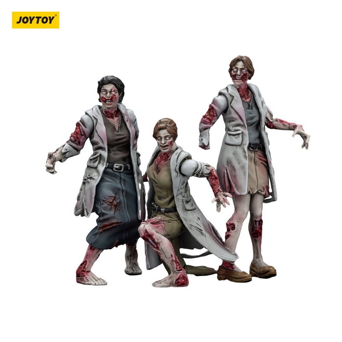 Zombie pack 3 figurines Dark Source Medics 8 cm Zombie pack 3 figurines Dark Source Medics 8 cm