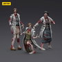Zombie pack 3 figurines Dark Source Medics 8 cm