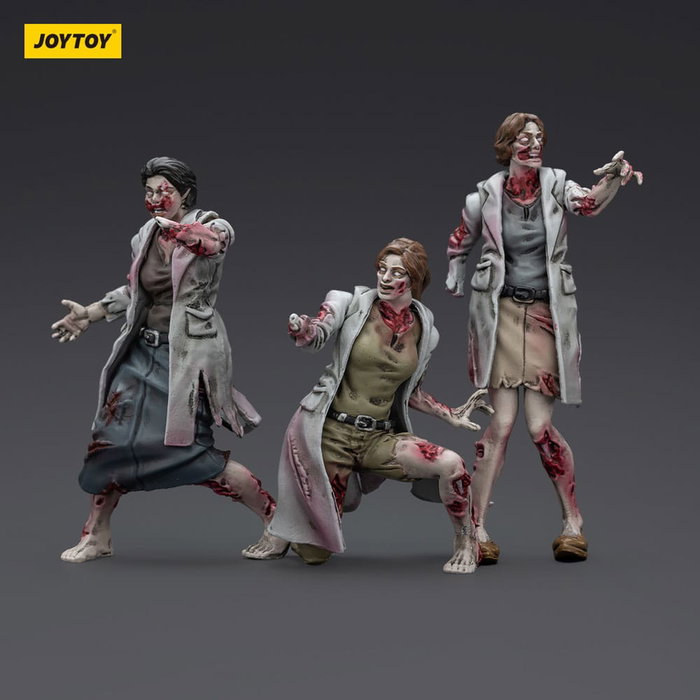 Zombie pack 3 figurines Dark Source Medics 8 cm Zombie pack 3 figurines Dark Source Medics 8 cm