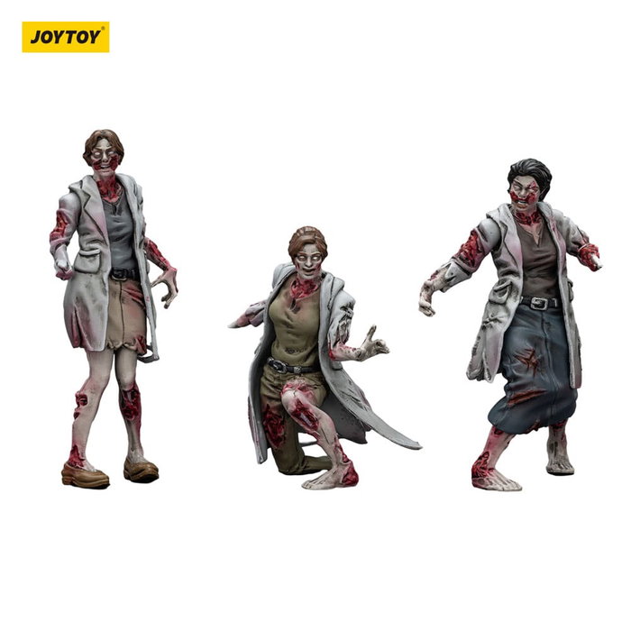 Zombie pack 3 figurines Dark Source Medics 8 cm Zombie pack 3 figurines Dark Source Medics 8 cm