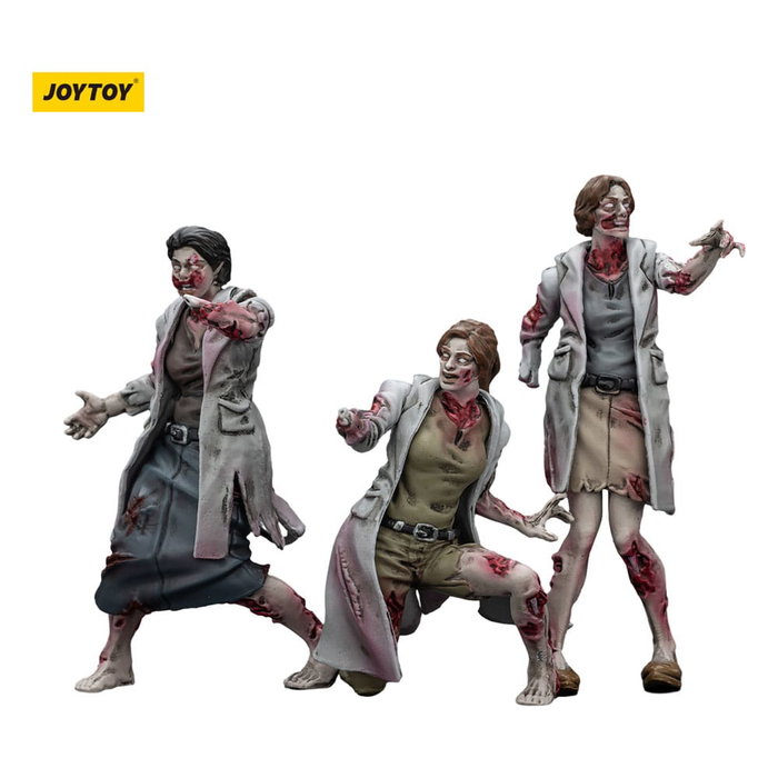 Zombie pack 3 figurines Dark Source Medics 8 cm Zombie pack 3 figurines Dark Source Medics 8 cm