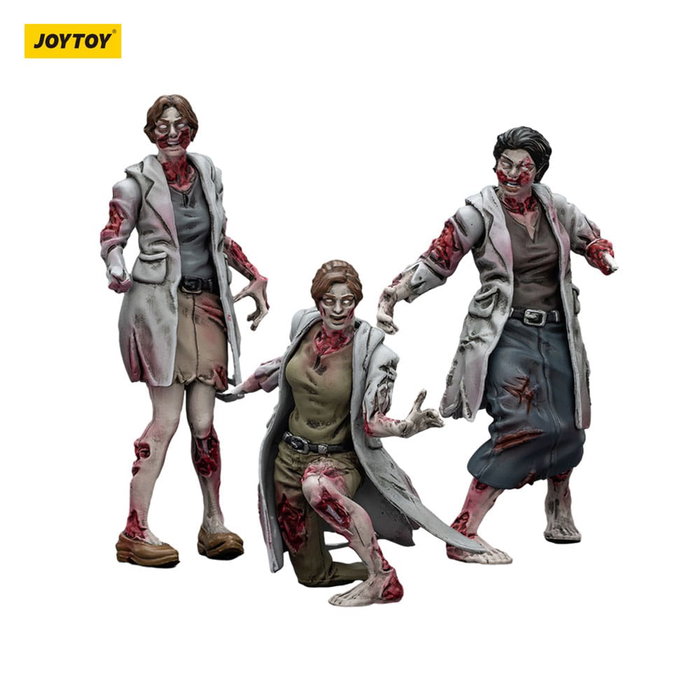 Zombie pack 3 figurines Dark Source Medics 8 cm Zombie pack 3 figurines Dark Source Medics 8 cm
