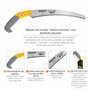 WOLFPACK LINEA PROFESIONAL Serrucho Podar Entry Curvo 330 mm